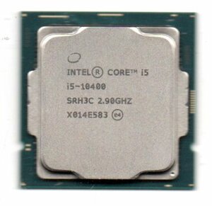 Intel ☆ Core i5-10400　SRH3C ★ 2.90GHz (4.30GHz)／12MB／8GT/s　6コア ★ ソケットFCLGA1200 ☆