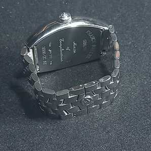 フランクミュラー クレイジーアワーズ カラードリームス 文字盤ブラック 純正レザーバンド 腕時計 自動巻き 動作確認済みの画像8