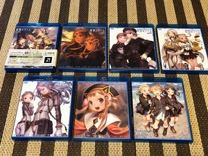 ☆即決！☆ラストエグザイル☆銀翼のファム 初回版 全7巻セット♪☆Blu-ray☆美品♪☆