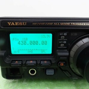 FT-897D【YAESU】HF～430MHz（オールモード）100W 動作・程度上 現状渡し品の画像5