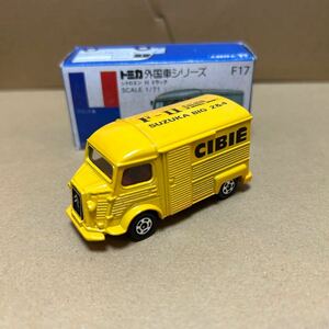 030702 トミカ 青箱F17-2 サーキット配布 非売品 シトロエン Hトラック 