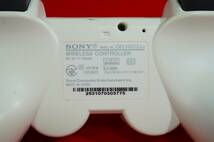 【送料450円～】【ランクA】動作確認済★SONY PS3 純正 コントローラー DUALSHOCK3 クラシックホワイト★デュアルショック3★552_画像6