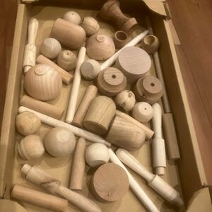 積み木　つみき　木のおもちゃ　おもちゃ　ヒノキ　サクラ　白木　遊具　子供　工作　DIY ハンドメイド　木球　タマゴ型　木製品　家