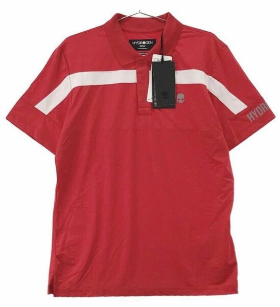20,900円 新品 未使用 ハイドロゲン ゴルフ メンズ ゴルフウェア ポロシャツ Mサイズ 46 スポーツウェア シャツ