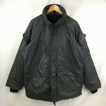 alpha industries inc. アルファ　ナイロンブルゾン　サイズL 　オリーブ　ミリタリー　 訳あり特価　管NO.Xメじ62-1_画像1