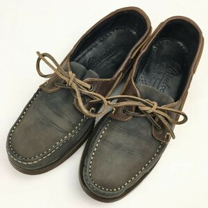 Paraboot/パラブーツ　デッキシューズ　グレー　サイズ26.0-27.0程度　管NO.WZH-54