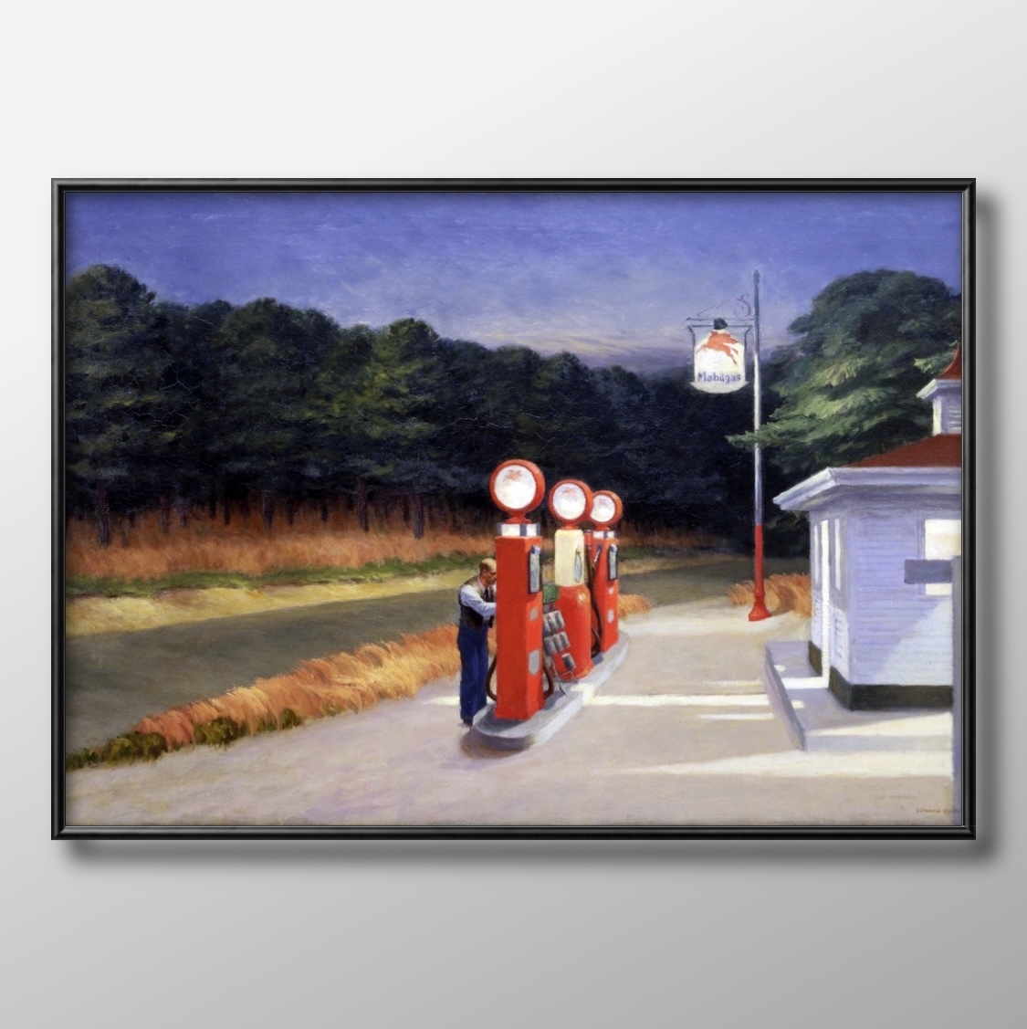 4761 ■ ¡¡Envío gratis!! Póster A3 Edward Hopper pintura/ilustración/mate, Alojamiento, interior, otros