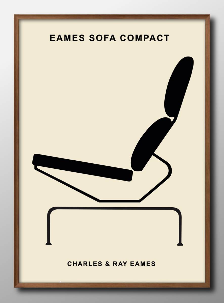 14556 ■شحن مجاني!! ملصق فني لوحة مقاس A3 مقاس Eames Sofa Concept Bauhaus BAUHAUS ورق توضيحي إسكندنافي غير لامع, السكن, الداخلية, آحرون