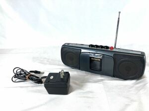 [ electrification has confirmed * Junk ]aiwa CS-P1 radio-cassette width approximately 26.5cm/ inside .. approximately 4.5cm/ height approximately 10cm/ weight approximately 0.63kg /03-0009