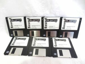 * that time thing Sound BLASTER16 for floppy disk 7 sheets FD* install Application PC98 personal computer 