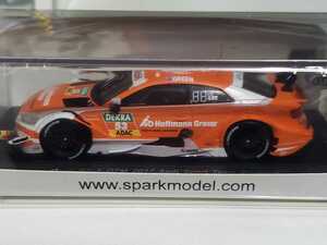 新品 1/43 スパーク Audi RS 5 DTM No.53 2017 Audi Sport Team Rosberg　アウディ