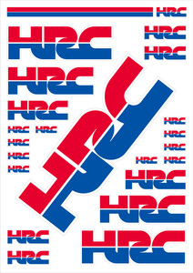 HRC - HRCグッズ HRCステッカーキットHRC Sticker Kit 　新品未使用品　ほぼ半額！！