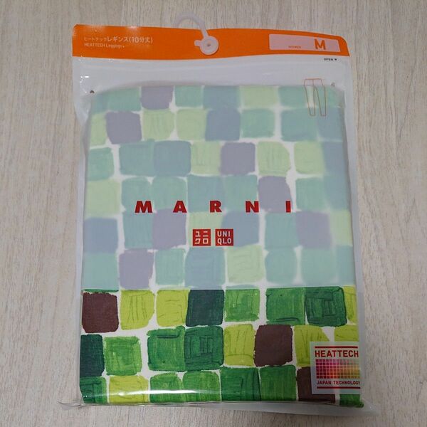 【新品未使用】 ユニクロ マルニ ヒートテックレギンス 53Green M