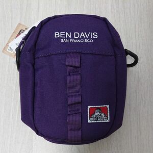 【新品未使用】BEN DAVIS ミニスマホショルダーバッグ ベンデイビス 紫