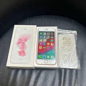 美品iPhone 6s Rose Gold 128GB SIMフリーケース付き