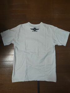 The FLAT HEAD フラットヘッド 半袖 Tシャツ ホワイト size 44 スモールフライングホイール