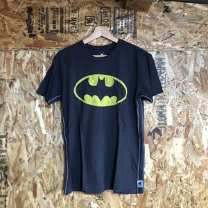 TRUNK トランク バットマン DC アメコミ Tシャツ 半袖Tシャツ ブラック 半袖 メンズ ロゴ スーパーマン カットソー 半袖Mサイズ