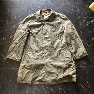 90s Burberry ステンカラーコート コート ジャケット アウター ヴィンテージ ユーロ MADE IN ENGLAND バーバリー euro Vintage M相当 135