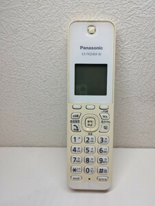 Panasonic パナソニック 子機 電話機 受話子機 KX-FKD404-W 電池無し 動作未確認 ジャンク 3/5①