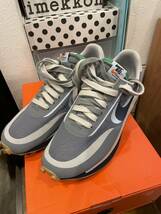 CLOT x Sacai x Nike LD Waffle Grey Obsidian Cool Grey ワッフル スニーカー メンズ 27.0㎝　マルチカラー系 ナイキ 靴 B3465◆_画像1