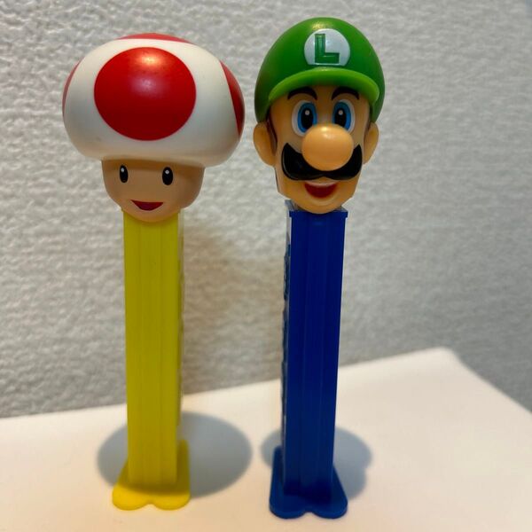 PEZ ペッツ　スーパーマリオブラザーズ　ルイージ　キノピオ