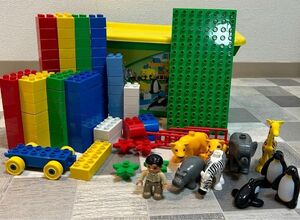 LEGO レゴ デュプロ レゴデュプロ ブロック　楽しいどうぶつえん　旧バージョン