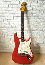 【今週末限定！売り切り！】FENDER JAPAN ST62-85 JVシリアル フェスタレッド _画像1