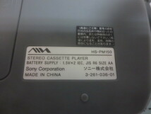♪中古 AIWA ソニー ステレオカセットプレイヤー HS PM150_画像2