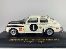 [ジャンク] ボルボ Volvo PV544 #1 イーストアフリカンサファリ East African Safari 1965 1/43 - イクソ IXO_画像3