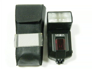 * MINOLTA PROGRAM 3600HS D Minolta strobo case attaching ( luminescence verification settled )