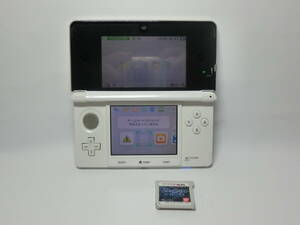 【№1068-ｇ6003】中古：Nintendo 任天堂 3DS WAP-002 ゲーム機 作動確認 本体・ソフト・ タッチペンなし保護者ロックあり