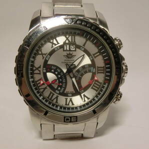 【№4029-O6004◎】中古品：DOMINIC ドミニク DS1106G 自動巻き 裏蓋スケルトン メンズ腕時計 作動品の画像1