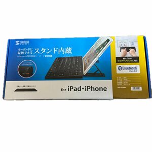 タブレットスタンド機能付き BTキーボード SKB-BT28BK （ブラック）