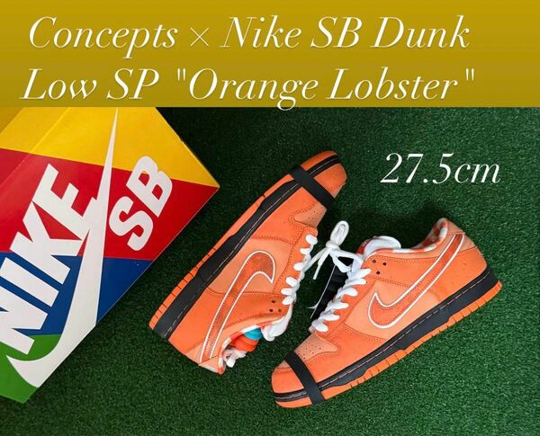 Concepts × Nike SB Dunk Low SP "Orange Lobster" 