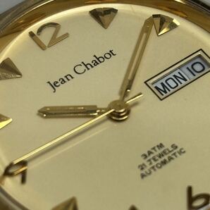 38-56 Jean Chabot 自動巻き 腕時計 フェイのみ 裏スケの画像5