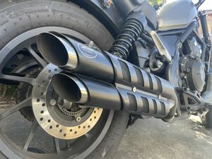 中古レブル250-500 2017-2022年式マフラーgemspeed V2