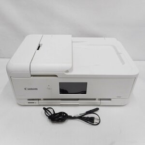 ID252 Canon ビジネスインクジェットプリンター TR9530 ホワイト キャノン 中古