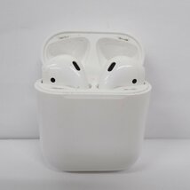 Ft117086-1 Apple ワイヤレスイヤホン AirPods MMEF2J/A　中古_画像1