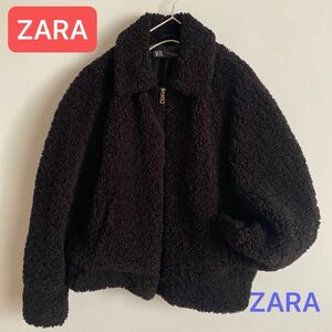 ◆送込 ZARA ジャケット ジップアップ ボアアウター LABEL BURBERRY EMODA moussy╋