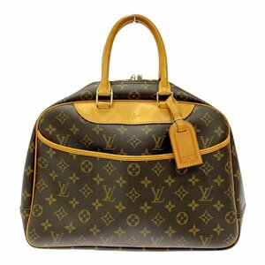 LOUIS VUITTON ルイ・ヴィトン M47270 モノグラム PVC ドーヴィル ハンドバッグ ブラウン 210466 ハンドバッグ