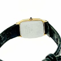 【1円スタート】SEIKO セイコー 2F70-5920 クレドール 14KT×SS ゴールド文字盤 クオーツ レディース腕時計 257167_画像6