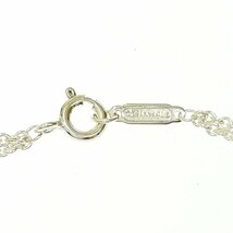 【1円スタート】TIFFANY & Co. ティファニー シルバー インフィニティ 3.3g 925刻印 ブレスレット 257284_画像5