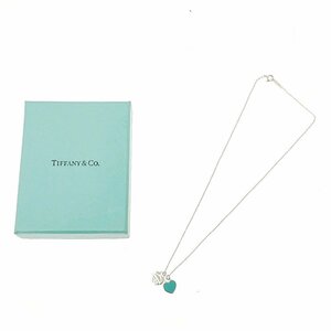 【1円スタート】【箱付き】TIFFANY&Co. ティファニー シルバー リターントゥ ダブルハートタグ ミニ 2.7g 925刻印 ネックレス 257227