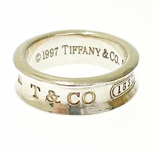 【1円スタート】TIFFANY & Co. ティファニー シルバー 1837 ナロー 6.7g 925刻印 指輪 リング 248114