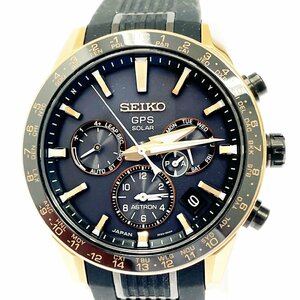 【1円スタート】【箱付き】SEIKO セイコー 5X53-0AB0 アストロン GPS セラミック×チタン 電波ソーラー メンズ腕時計 252759