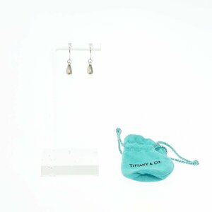 【1円スタート】【保存袋付き】TIFFANY & Co. ティファニー シルバー エルサペレッティ ティアドロップ 総重量3.6g 925刻印 ピアス 253534