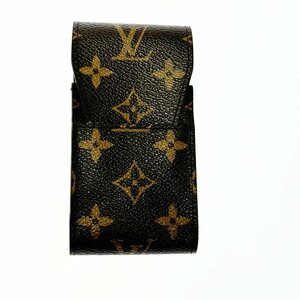 【1円スタート】LOUIS VUITTON ルイ・ヴィトン M63024 モノグラム エテュイ ブラウン 煙草ケース シガレットケース 254436