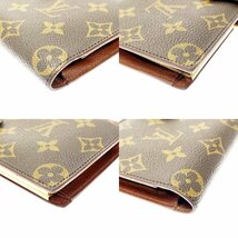 【1円スタート】【保存袋付き】LOUIS VUITTON ルイ・ヴィトン T61217 モノグラム コンチネンタルクラッチ がま口 二つ折り 長財布 256045_画像6