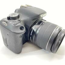 1円～ 6T30480324 Canon キャノン EOS Kiss X5 デジタルカメラ DS126311 ZOOM LENS EF-S 18-55mm 1:3.5-5.6 IS II 通電動作未確認_画像2