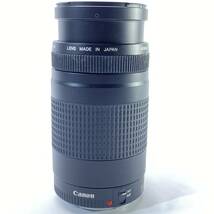 1円～ 6T31070324 Canon キャノン レンズ - ZOOM LENS EF 75-300mm 1:4-5.6II カメラ 撮影機器 通電動作未確認_画像4